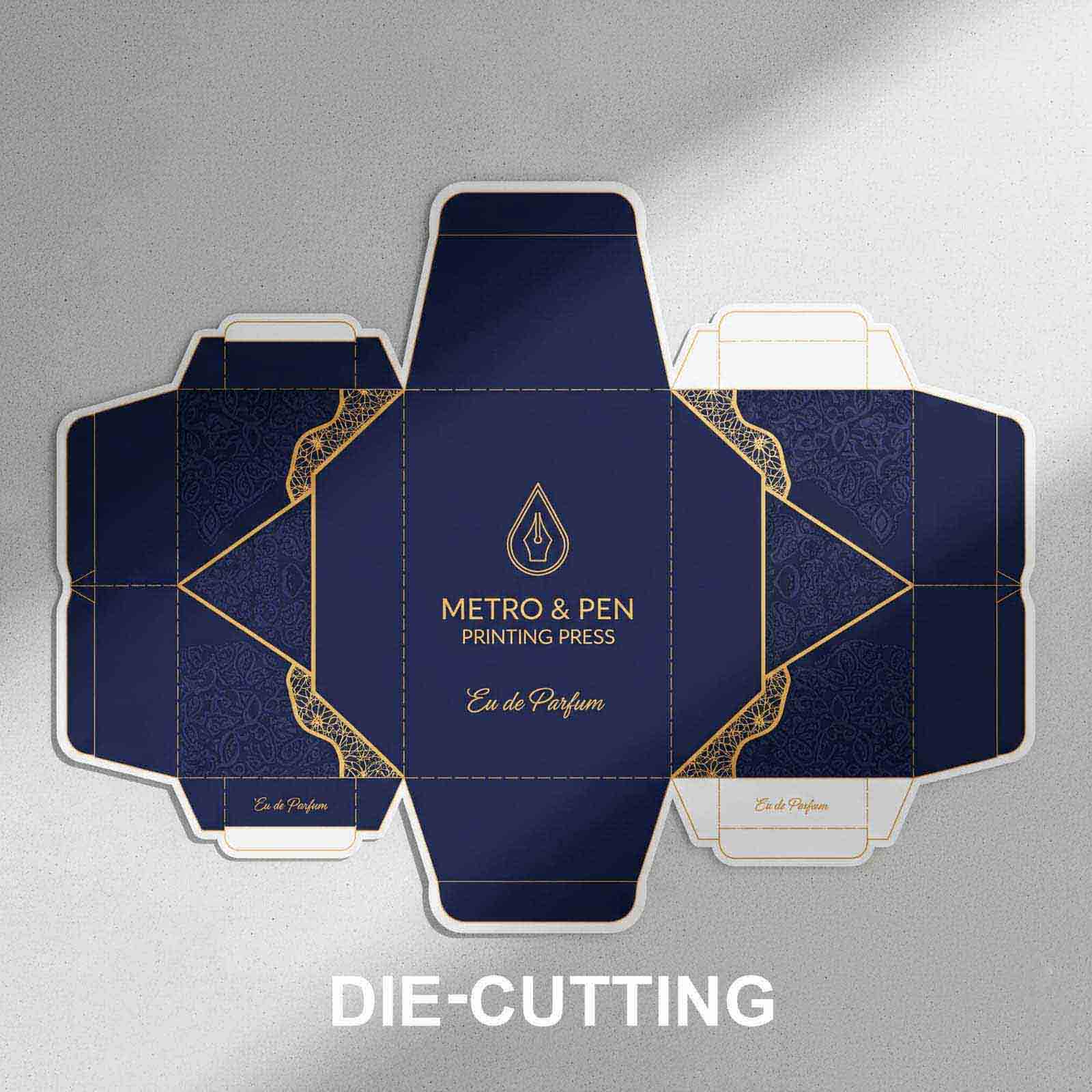 Die Cutting service UAE - custom shapes, folders, packaging